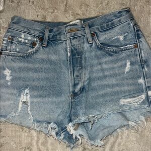 AGOLDE denim shorts